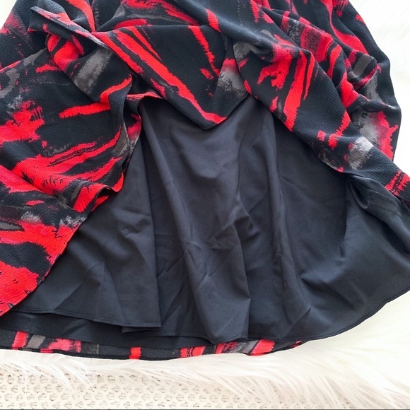 H BY HALTSON MULTICOLOR MID-LENGTH CASUAL DRESS SIZE XS - Picture 6 of 9